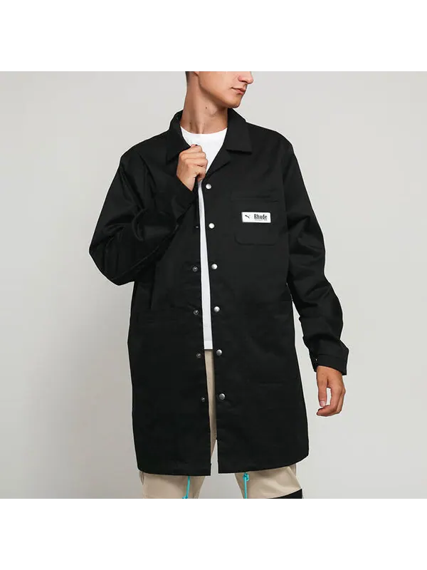 Куртка x rhude coat 'black white' Puma — изображение 3 из 4, черный/белый