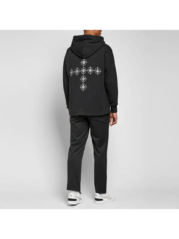 Толстовка x rhude crossover series knit drawstring black Puma — изображение 4 из 4, черный