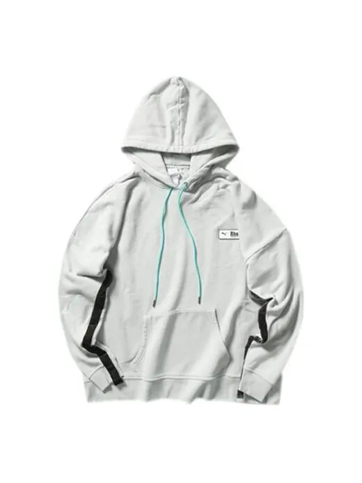 Толстовка x rhude series knit drawstring gray Puma — изображение 1 из 4, серый