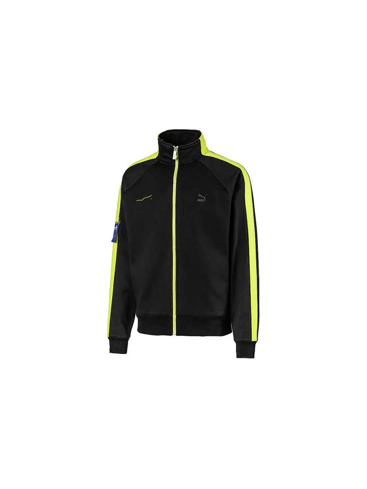 Куртка PUMA x ADER ERROR Unisex Printing Stand-up Collar Jacket Black — изображение 2 из 5, черный