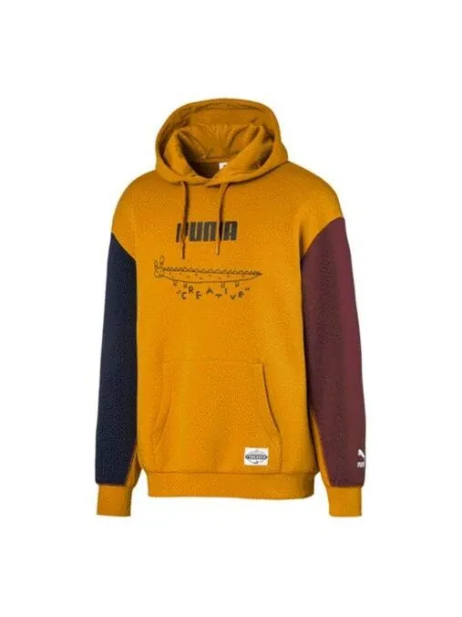 Толстовка x tyakasha crossover Puma — изображение 1 из 2, бежевый