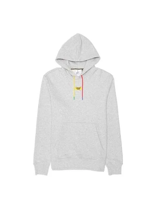 Толстовка x chinatown market hoodie 'grey yellow' Puma — изображение 1 из 3, серый/желтый