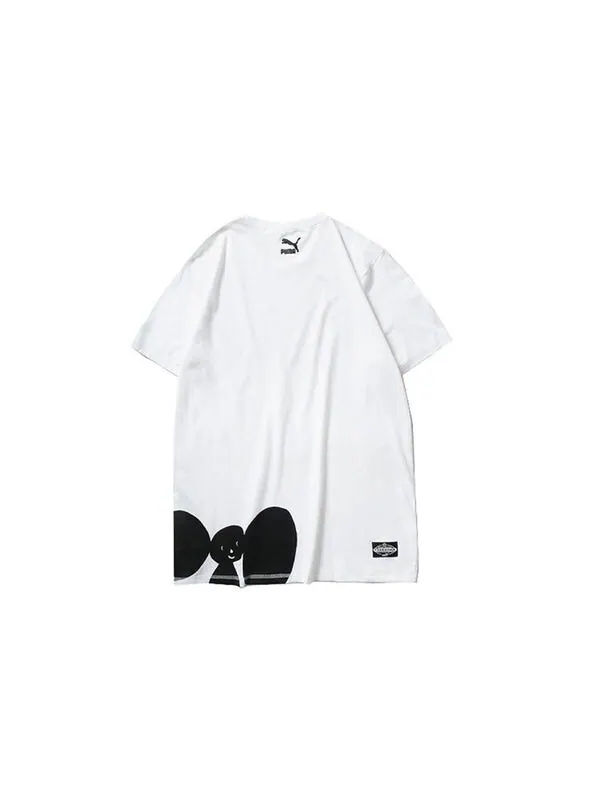 Футболка x tyakasha crossover short sleeve couple style white Puma — изображение 2 из 2, белый