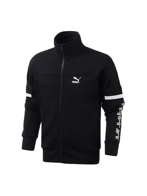 Куртка tops xtg jacket tr knit black Puma — изображение 1 из 2, черный