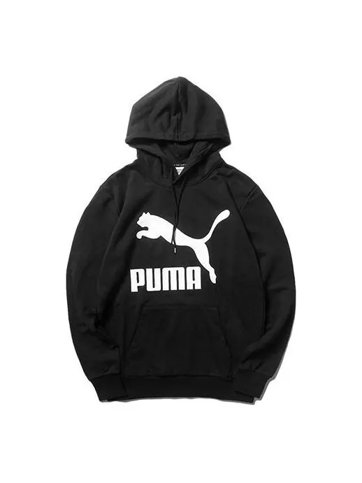 Толстовка classics logo black Puma — изображение 1 из 4, черный