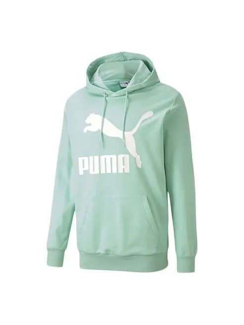Толстовка classics casual printing green Puma — изображение 1 из 2, зеленый