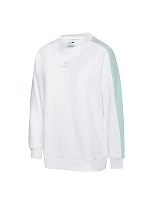 Толстовка classics crewneck sweatshirt white Puma — изображение 1 из 2, белый