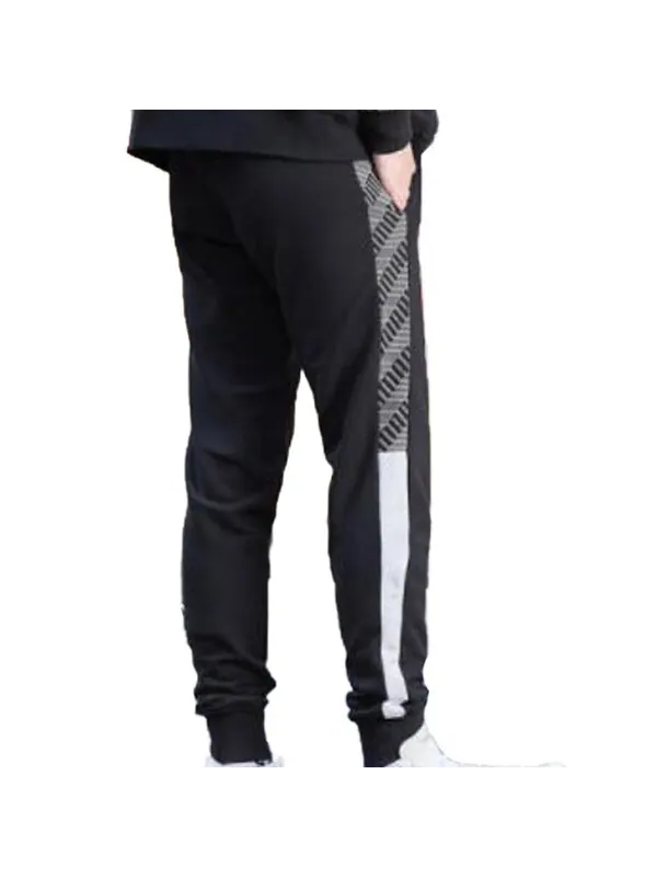 Брюки t7 track pants aop tr 'black white' Puma — изображение 4 из 4, черный/белый