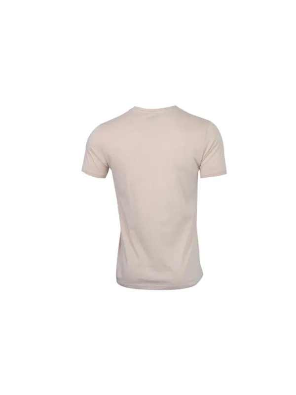Футболка classics printed short sleeve tee khaki Puma — изображение 2 из 4, светлый хаки
