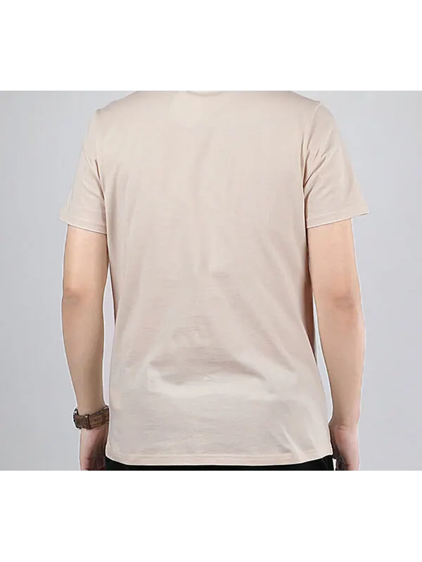 Футболка classics printed short sleeve tee khaki Puma — изображение 4 из 4, светлый хаки