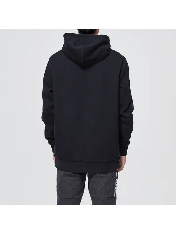 Толстовка casual printing hooded long sleeves black Puma — изображение 3 из 4, черный