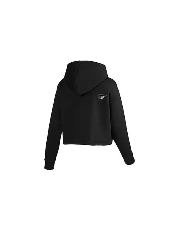 Толстовка colorblock alphabet logo printing black Puma — изображение 2 из 4, черный