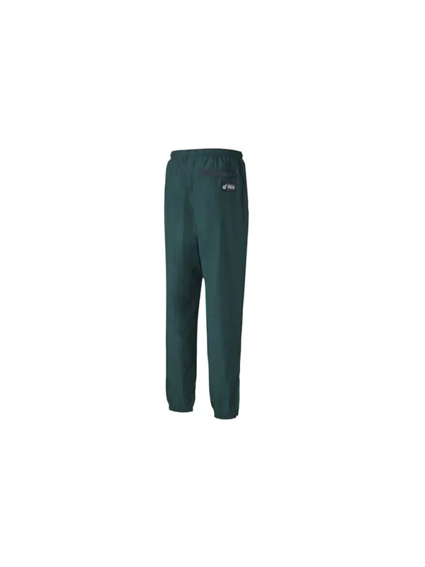 Брюки x the hundreds track pants 'green white' Puma — изображение 2 из 4, зеленый/белый
