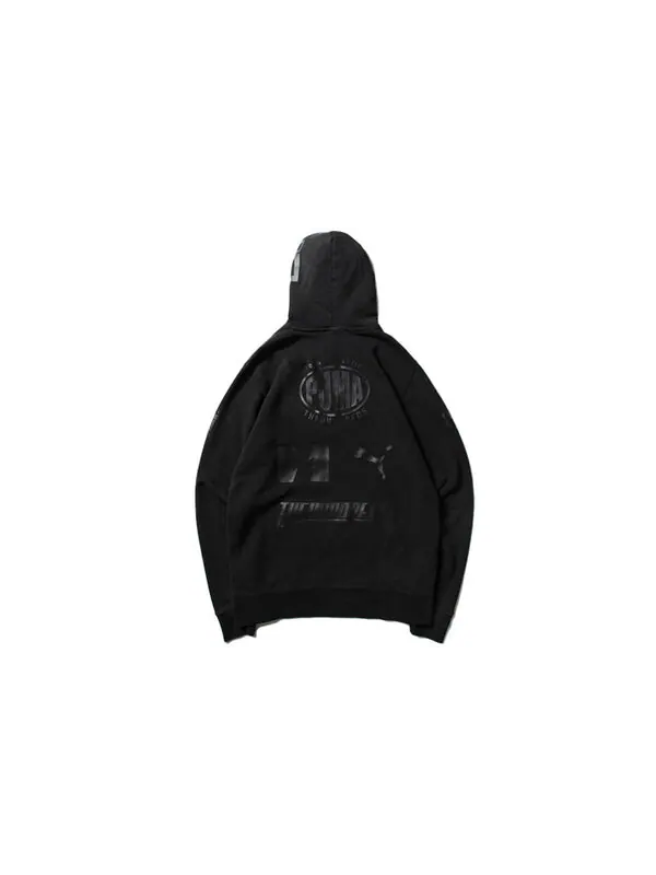 Толстовка x the hundreds small logo printing black Puma — изображение 2 из 4, черный