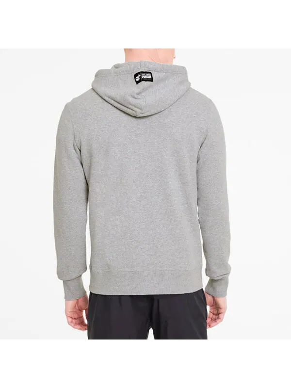 Толстовка xthe hundreds gray Puma — изображение 4 из 4, серый