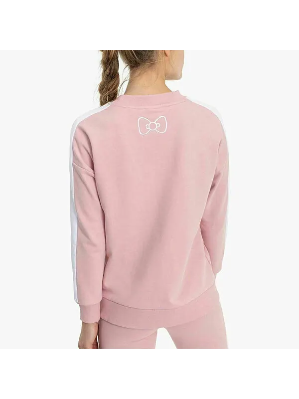 Свитер x hello kitty casualsport round neckknitting hoodie pinkred Puma — изображение 4 из 4, красный