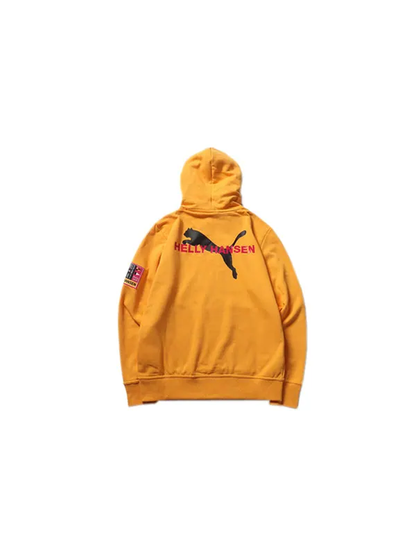 Толстовка men's x helly hansen crossover orange Puma — изображение 2 из 4, оранжевый