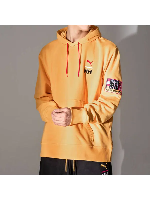Толстовка men's x helly hansen crossover orange Puma — изображение 4 из 4, оранжевый