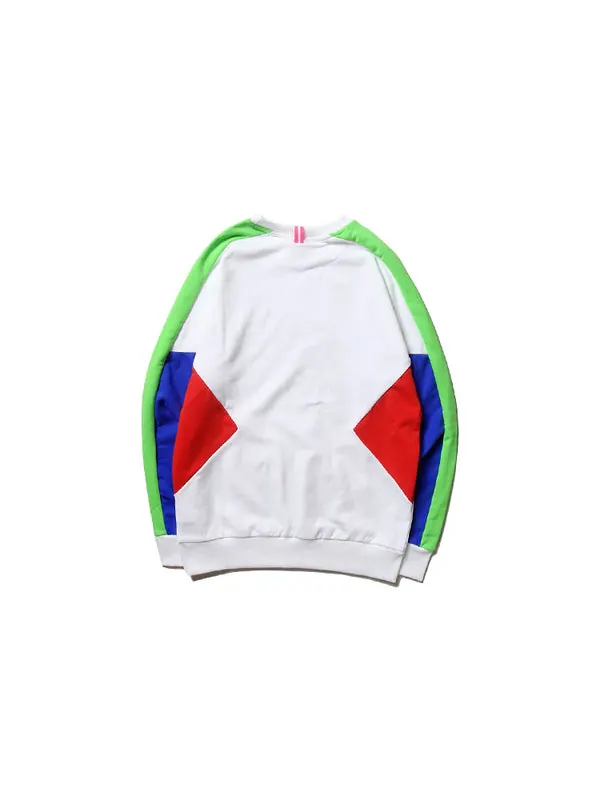 Толстовка men's tfs crew round neck pullover white Puma — изображение 2 из 4, белый