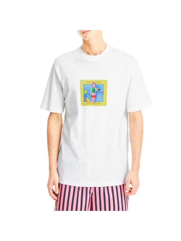 Футболка downtown graphic short sleeve white Puma — изображение 3 из 4, белый