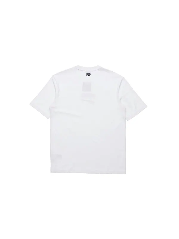 Футболка downtown classical logo short sleeve tee men white Puma — изображение 2 из 4, белый