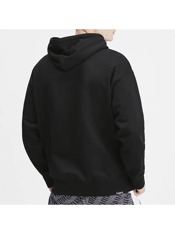 Толстовка downtown hoody solid color black Puma — изображение 4 из 4, черный