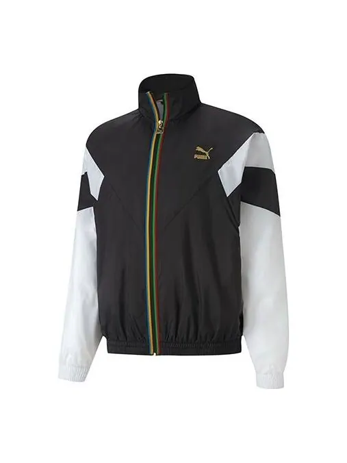 Куртка men's bronzing jacket black Puma — изображение 1 из 2, черный