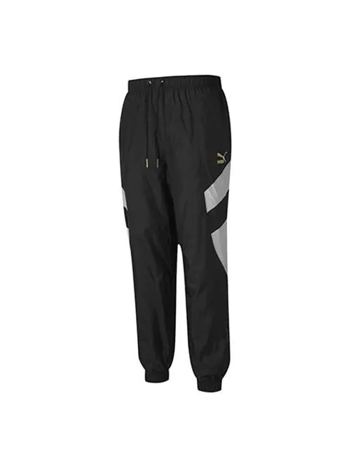 Брюки tailored for sport worldhood pants 'black white' Puma — изображение 1 из 3, черный/белый