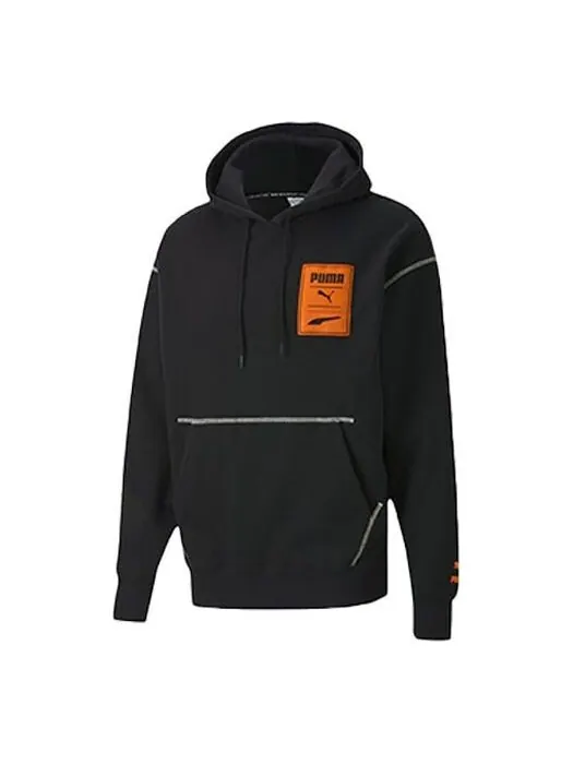 Толстовка casual printing black Puma — изображение 1 из 2, черный