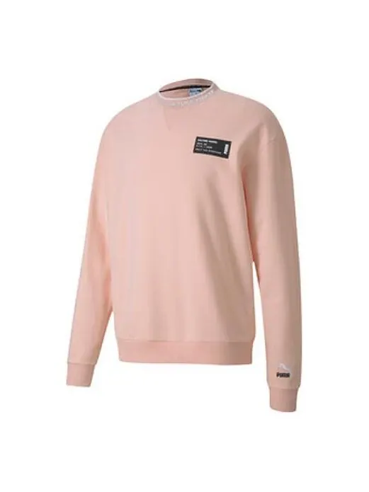 Толстовка culture maker knitted collar pullover pink Puma — изображение 1 из 2, розовый