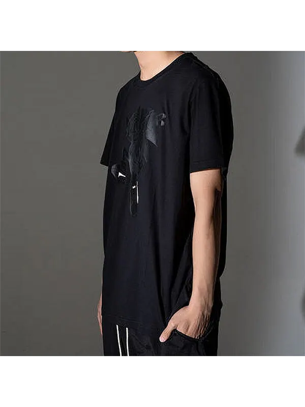Футболка x sonic graphic printed short sleeve tee black Puma — изображение 4 из 4, черный