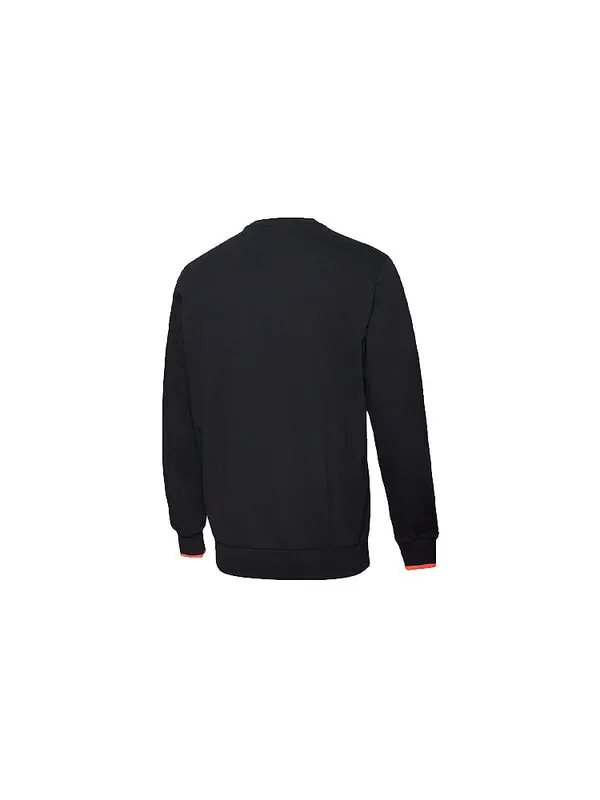 Толстовка casual round neck pullover black Puma — изображение 2 из 2, черный