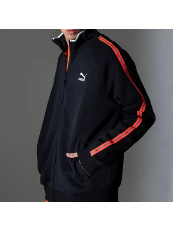 Куртка sport track jacket black Puma — изображение 4 из 4, черный