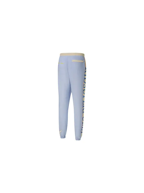Брюки x kidsuper studios track pants 'purple yellow black' Puma — изображение 2 из 2, фиолетовый/желтый/черный