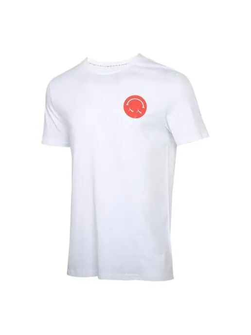 Футболка sports gym round neck short sleeve white Puma — изображение 1 из 4, белый