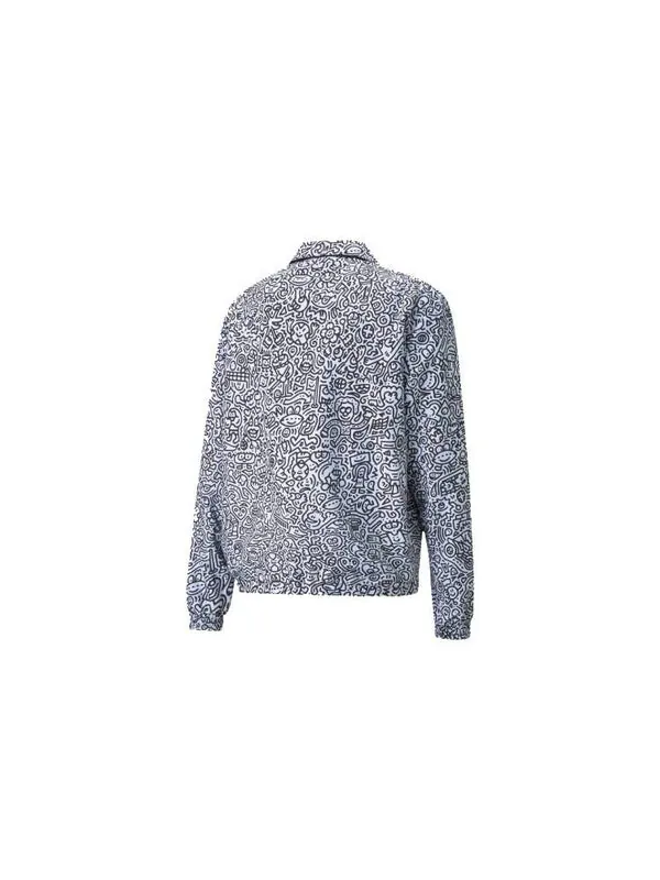 Куртка mr. doodle reversible jacket black Puma — изображение 4 из 4, черный