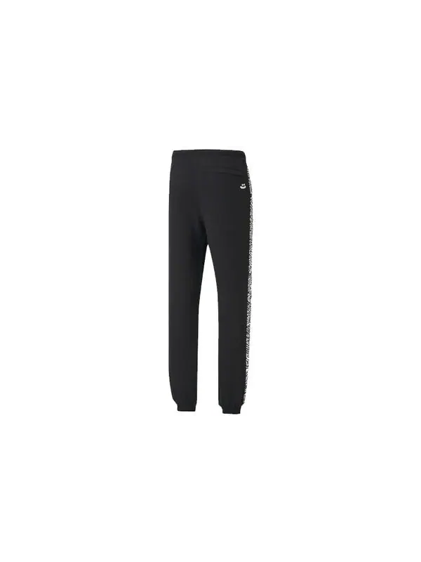 Брюки x mr doodle pants 'black white' Puma — изображение 2 из 4, черный/белый