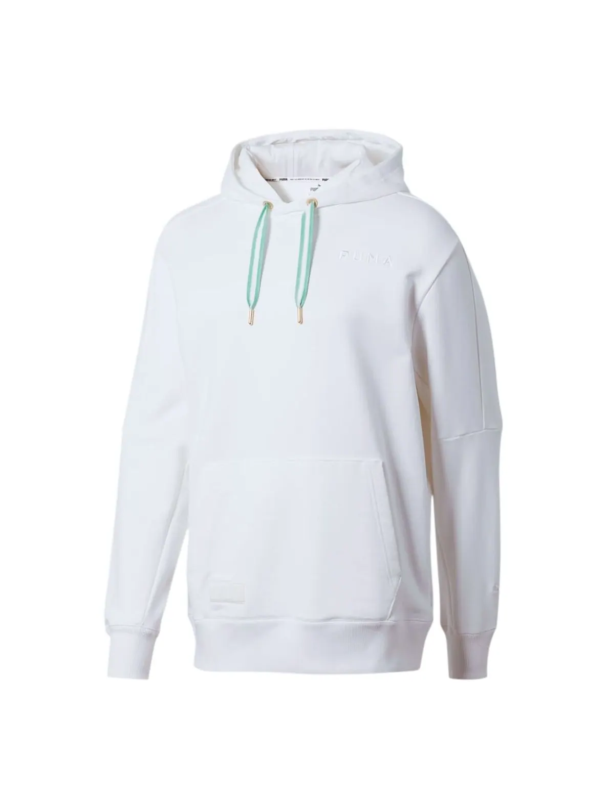 Толстовка Puma Tear Drop Hoodie Sweatshirt — изображение 1 из 2, белый