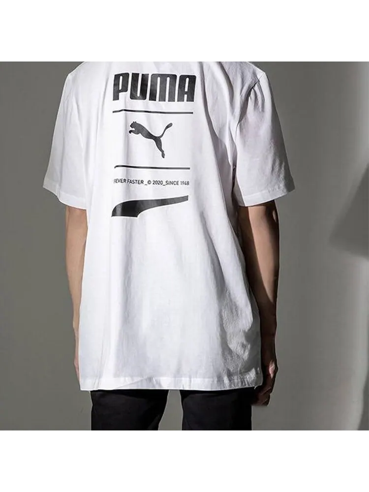 Футболка Puma Set-in Sleeve Men's — изображение 4 из 9, белый