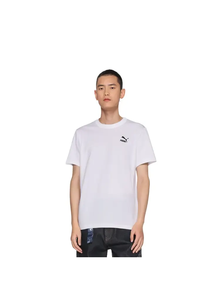 Футболка Puma Set-in Sleeve Men's — изображение 6 из 9, белый