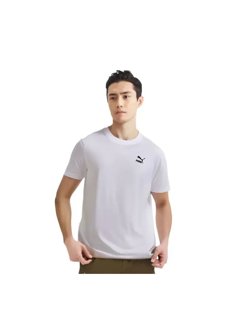 Футболка Puma Set-in Sleeve Men's — изображение 8 из 9, белый