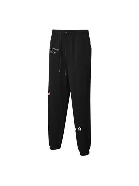 Брюки x kidsuper studios sweatpants 'black' Puma — изображение 1 из 2, черный