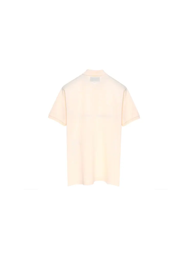 Футболка-поло Gucci GG Embroidered, мужская, кремовая — изображение 2 из 4, бежевый