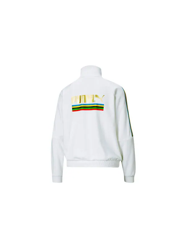 Куртка world resonance series zipper knit jacket white Puma — изображение 2 из 4, белый