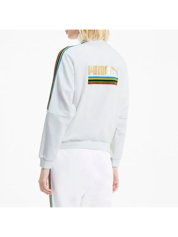 Куртка world resonance series zipper knit jacket white Puma — изображение 4 из 4, белый