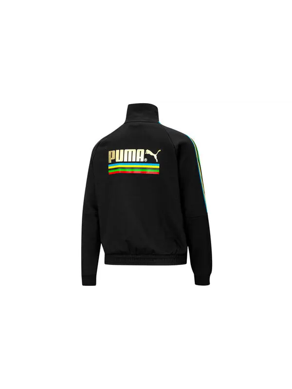 Куртка world resonance series zipper knit jacket black Puma — изображение 2 из 3, черный