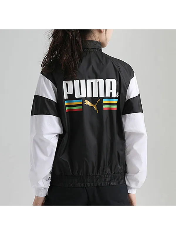 Куртка woven thin and light sports jacket black Puma — изображение 3 из 3, черный