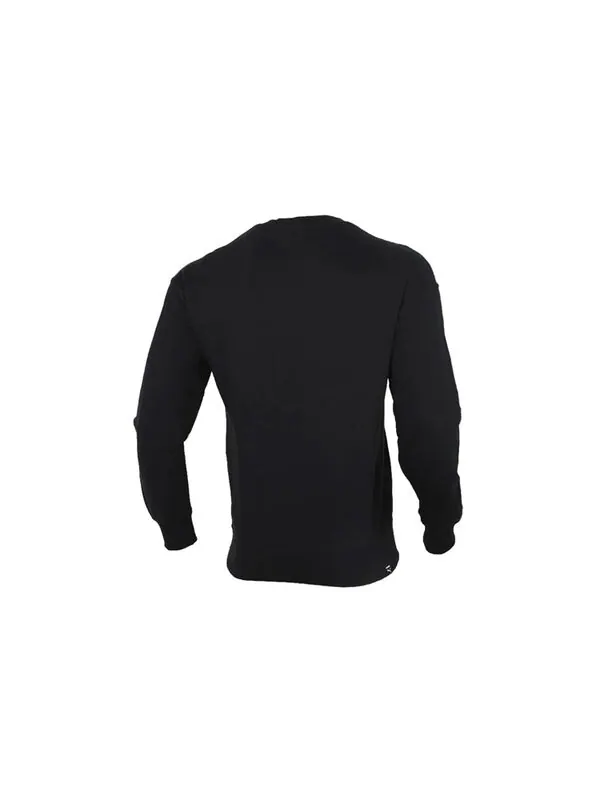 Толстовка downtown crew casual round neck pullover black Puma — изображение 2 из 4, черный