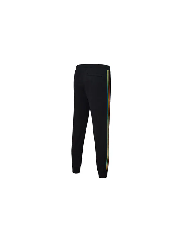Брюки tailored for sport unity track pants 'black orange' Puma — изображение 2 из 4, черный/оранжевый