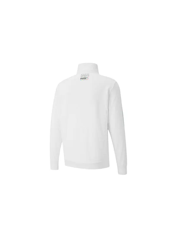 Куртка tfs unity zipper knit jacket white Puma — изображение 2 из 4, белый